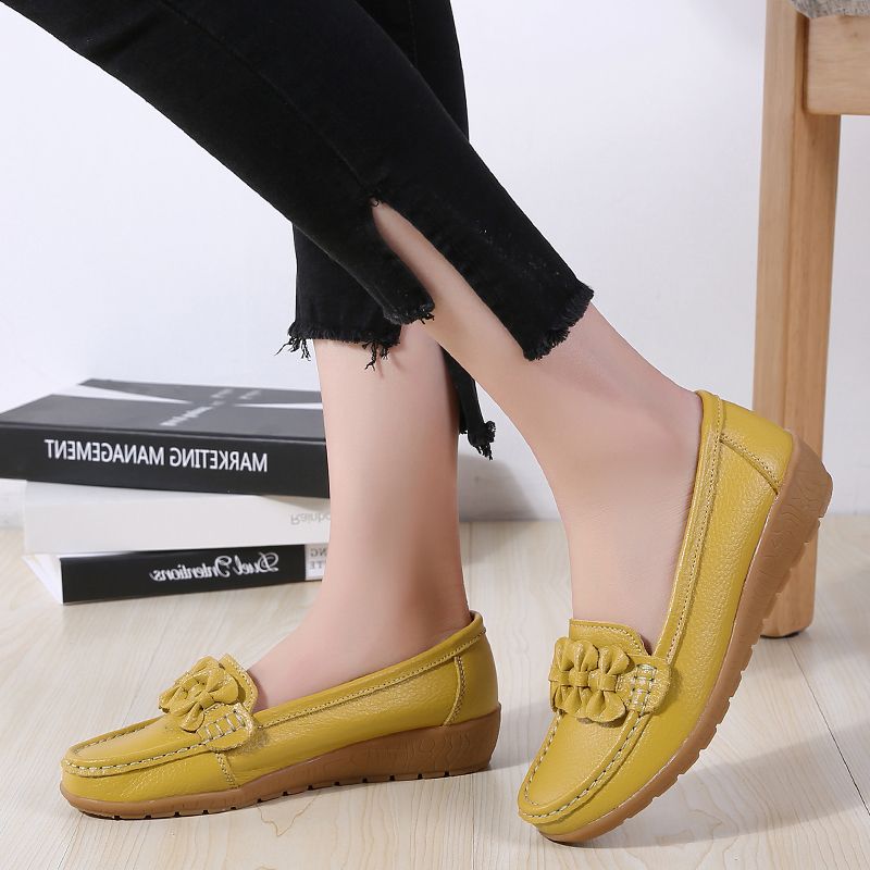 Rosmira Dames Loafer Schoenen - Beige