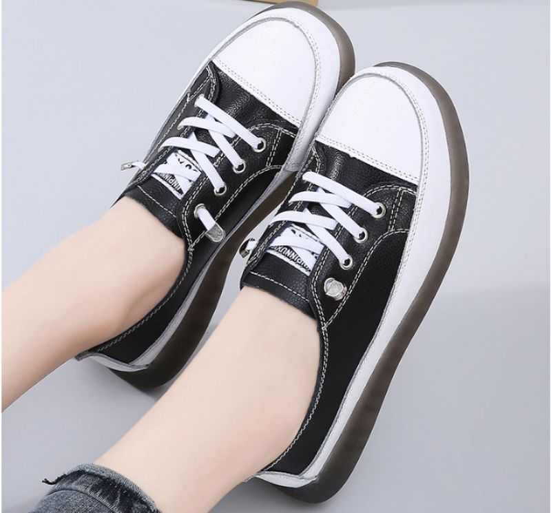 Rosmy Dames Loafer Zwarte Schoenen - Zwart