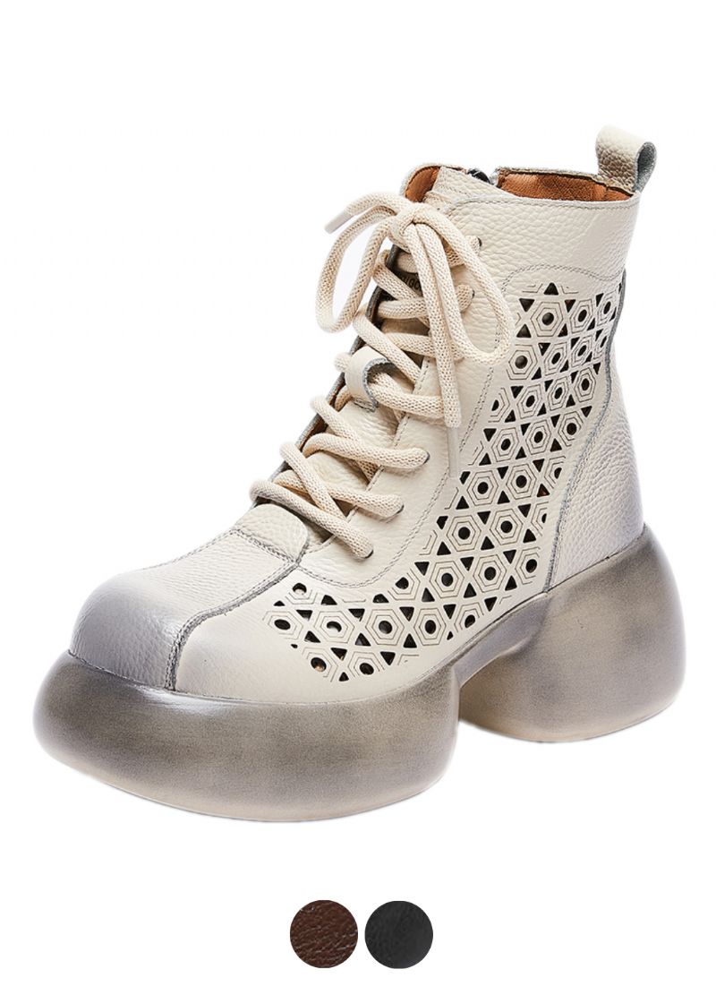 Rosmy Dames Platform Enkellaarsjes