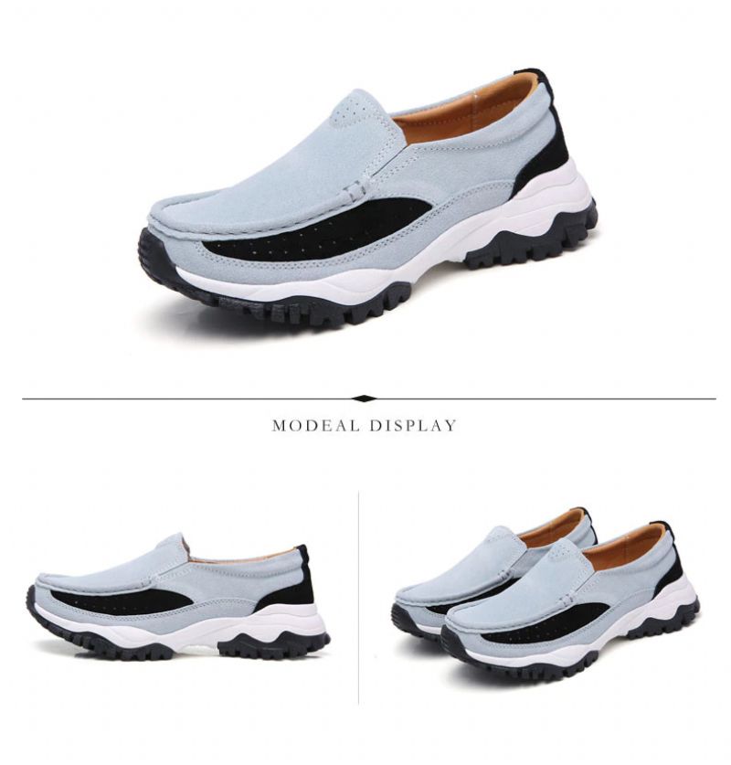 Rosner Dames Leren Platform Slip-on Zwarte Sneakers - Zwart