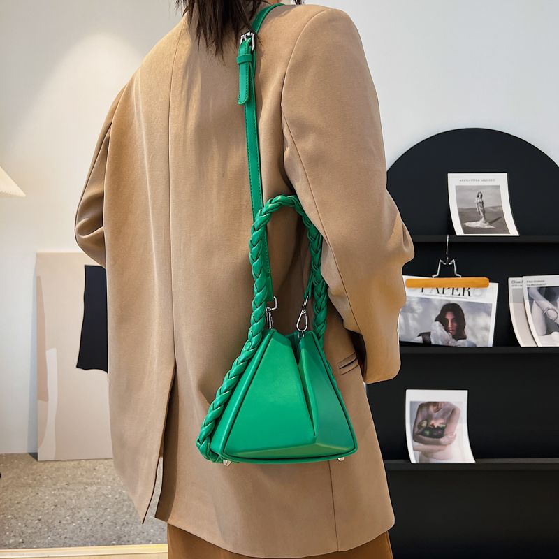 Rossi Dames Kleine Tas Met Touw Handvat - Zwart