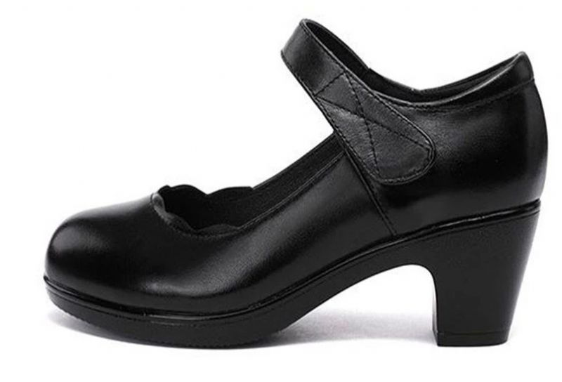 Rossy Dames Platform Pumps - Zwart