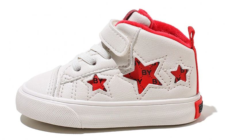 Rotzank Unisex High Top Sneaker Voor Kinderen - Wit