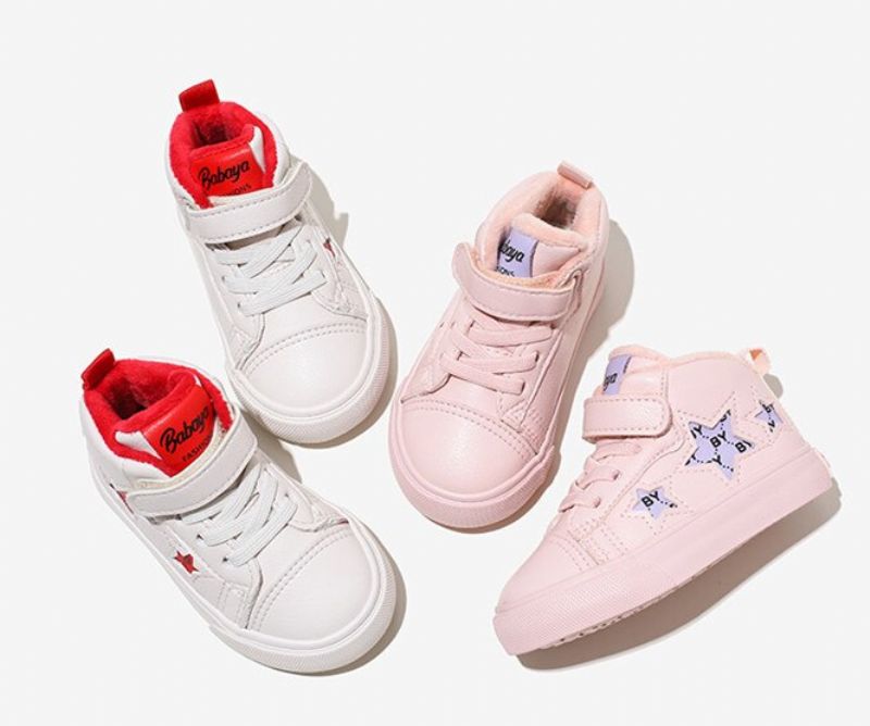 Rotzank Unisex High Top Sneaker Voor Kinderen - Wit