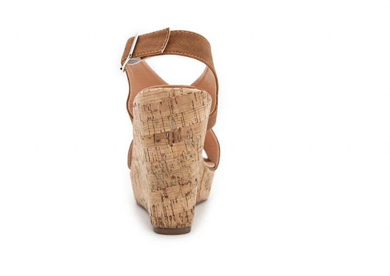 Rousey Wedges - Bruin