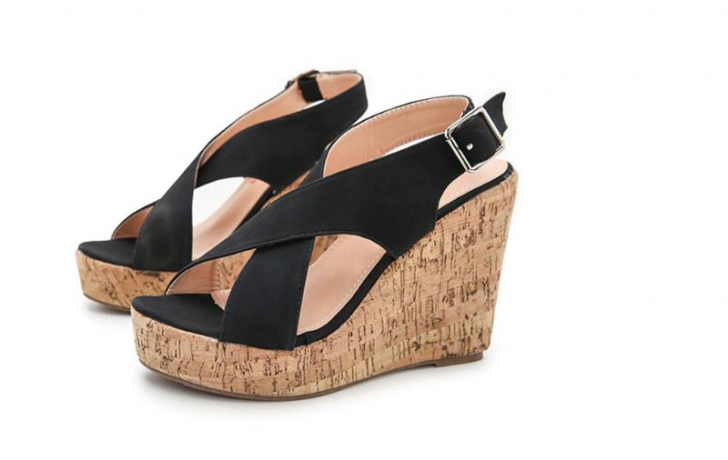 Rousey Wedges - Bruin