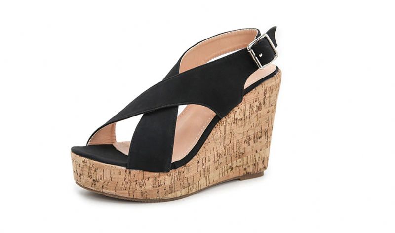 Rousey Wedges - Bruin