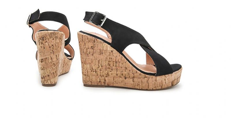 Rousey Wedges - Bruin