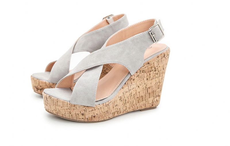 Rousey Wedges - Bruin