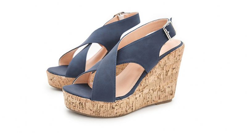 Rousey Wedges - Bruin