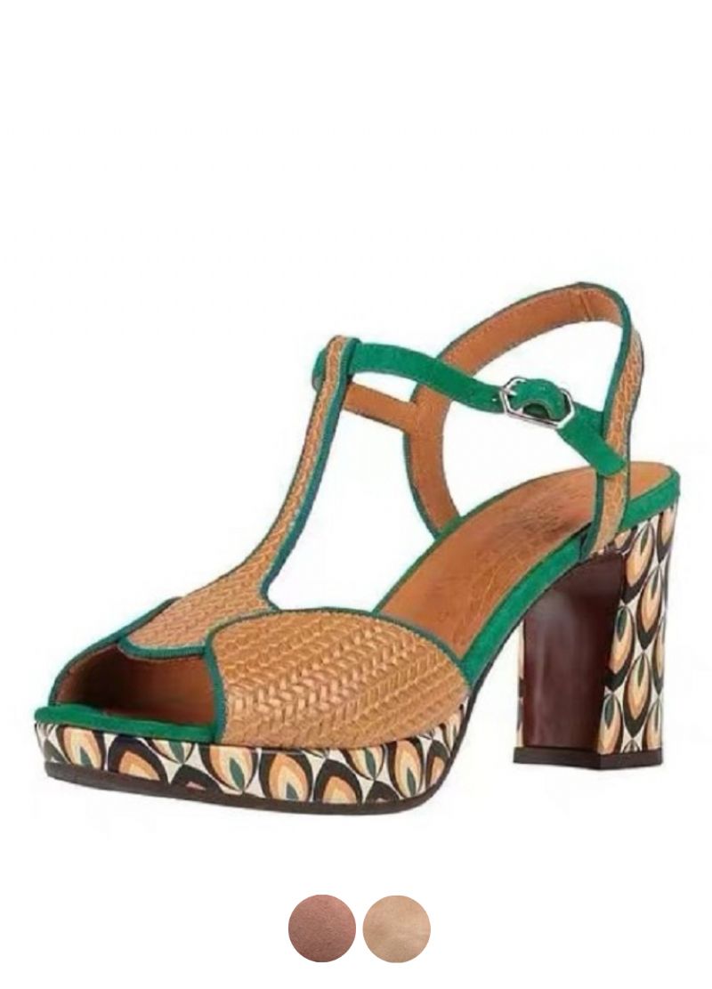 Roxana Dames Luxe Platform Sandalen