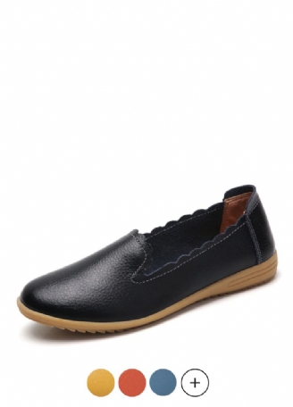 Roxy Dames Leren Casual Loafer Schoenen