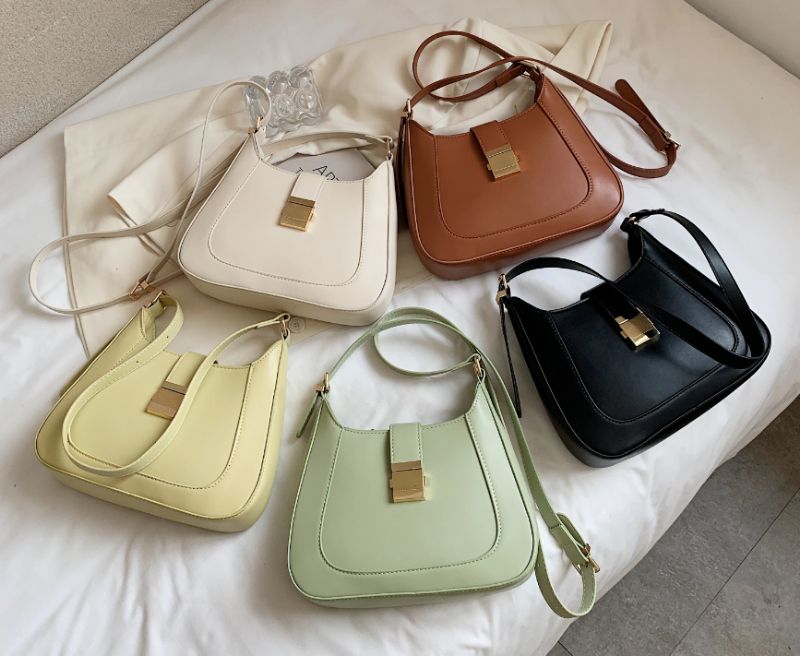 Roxy Damesmode Leren Luxe Kleine Handtas - Zwart