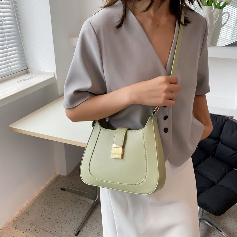 Roxy Damesmode Leren Luxe Kleine Handtas - Zwart