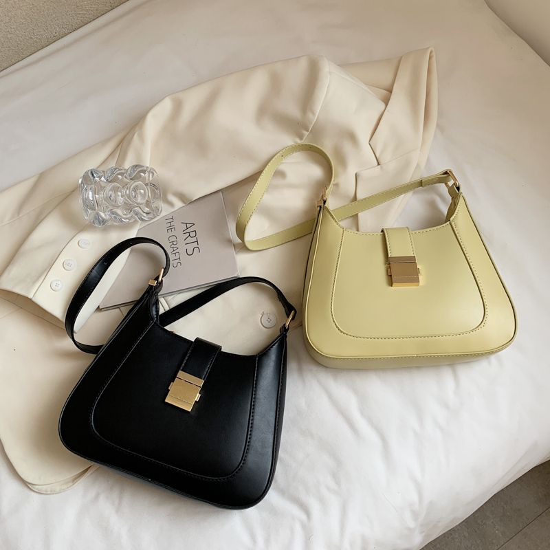 Roxy Damesmode Leren Luxe Kleine Handtas - Zwart