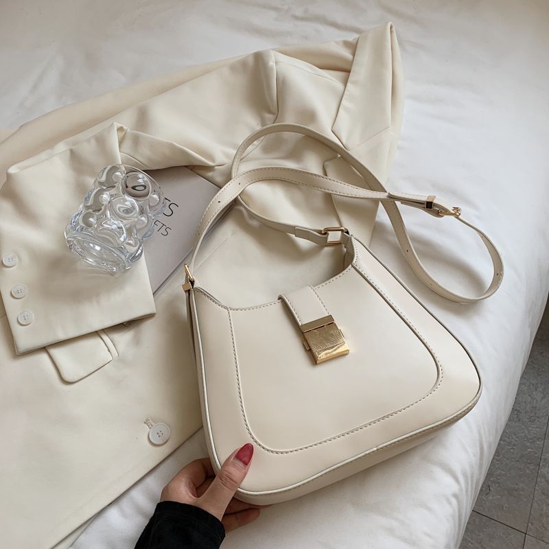 Roxy Damesmode Leren Luxe Kleine Handtas - Zwart