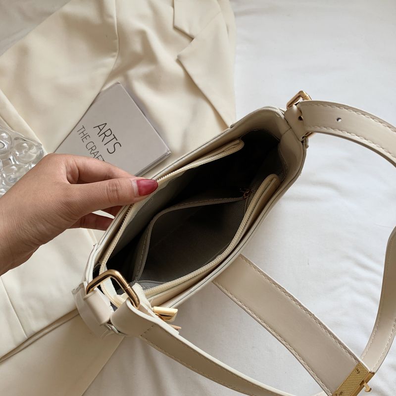 Roxy Damesmode Leren Luxe Kleine Handtas - Zwart