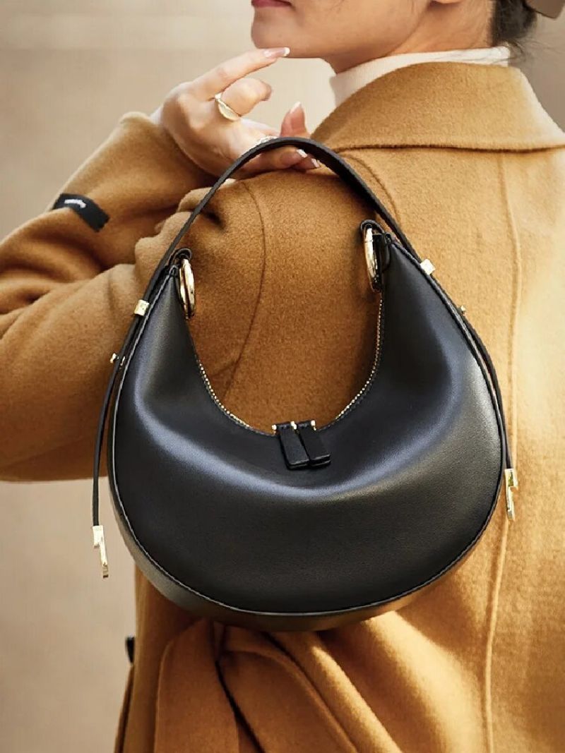 Rubby Luxe Handtas Voor Dames Van Echt Leer - Grijs