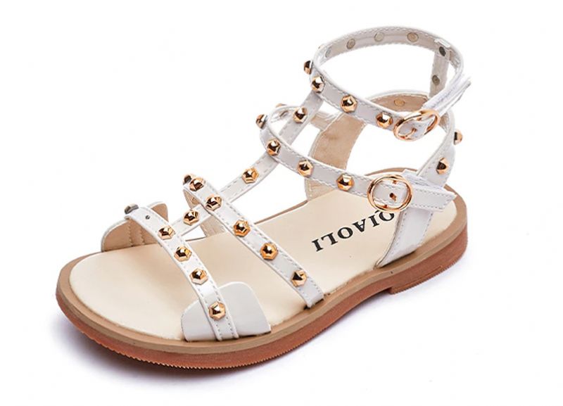 Rubi Gladiator Sandaal Voor Meisjes - Wit