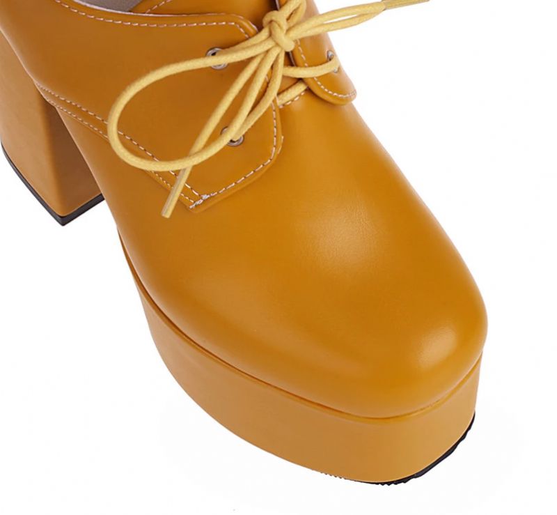Rubiela Dames Platform Schoenen - Zwart