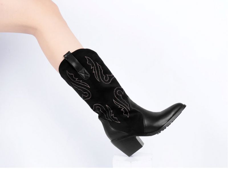 Rubio Boots Halfhoge Kuit - Bruin