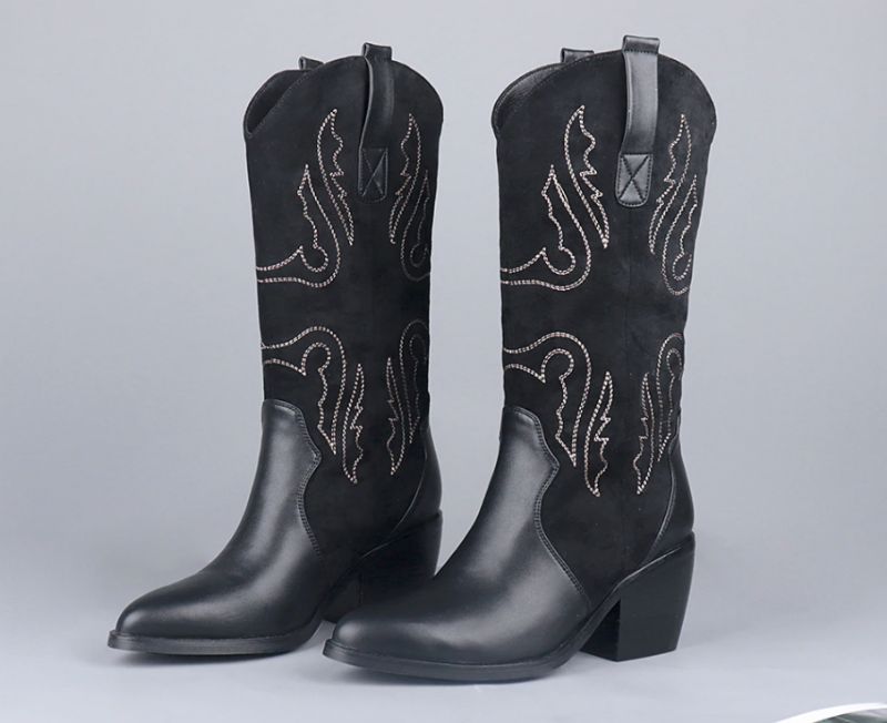 Rubio Boots Halfhoge Kuit - Bruin