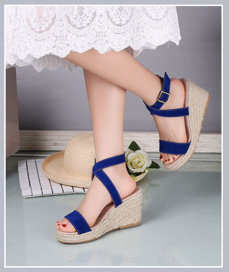 Ruby Dames Wedges - Bruin