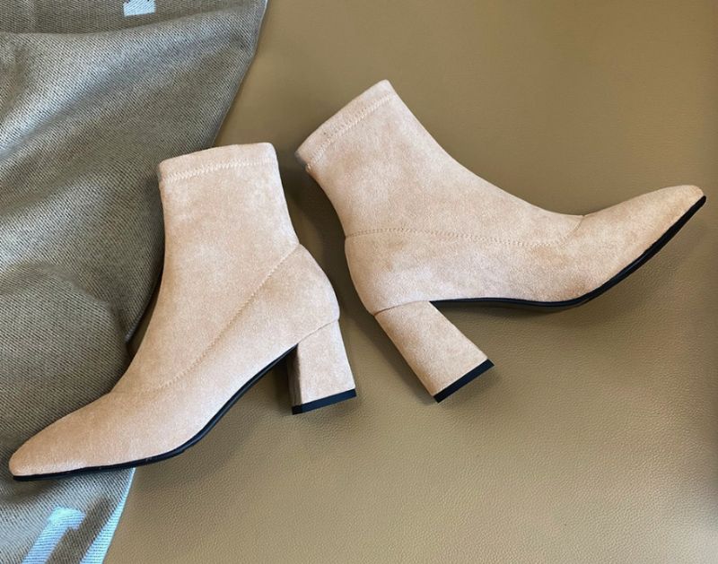 Rudy Boots Enkelhoogte - Abrikoos
