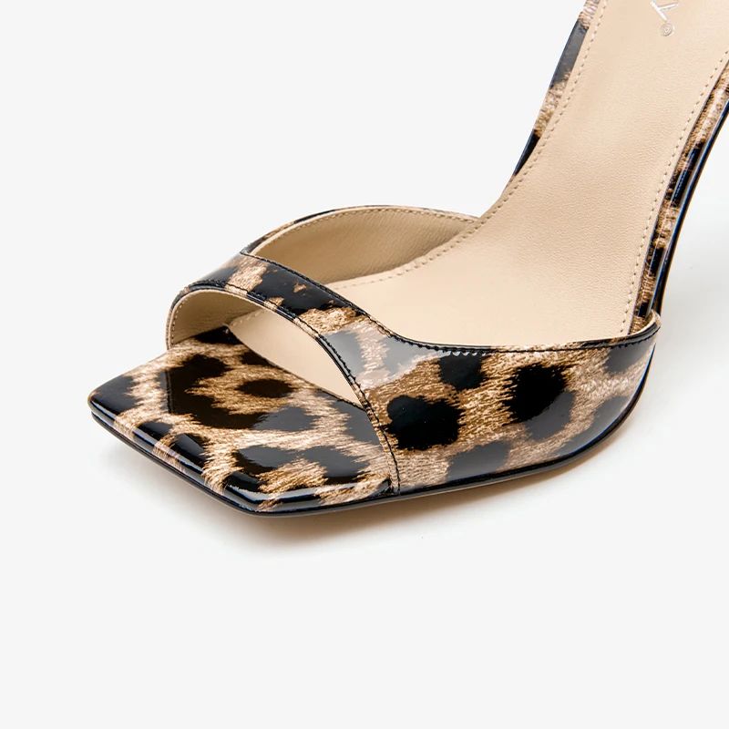 Rudy Dames Elegante Hoge Hak Sandalen - Bruin