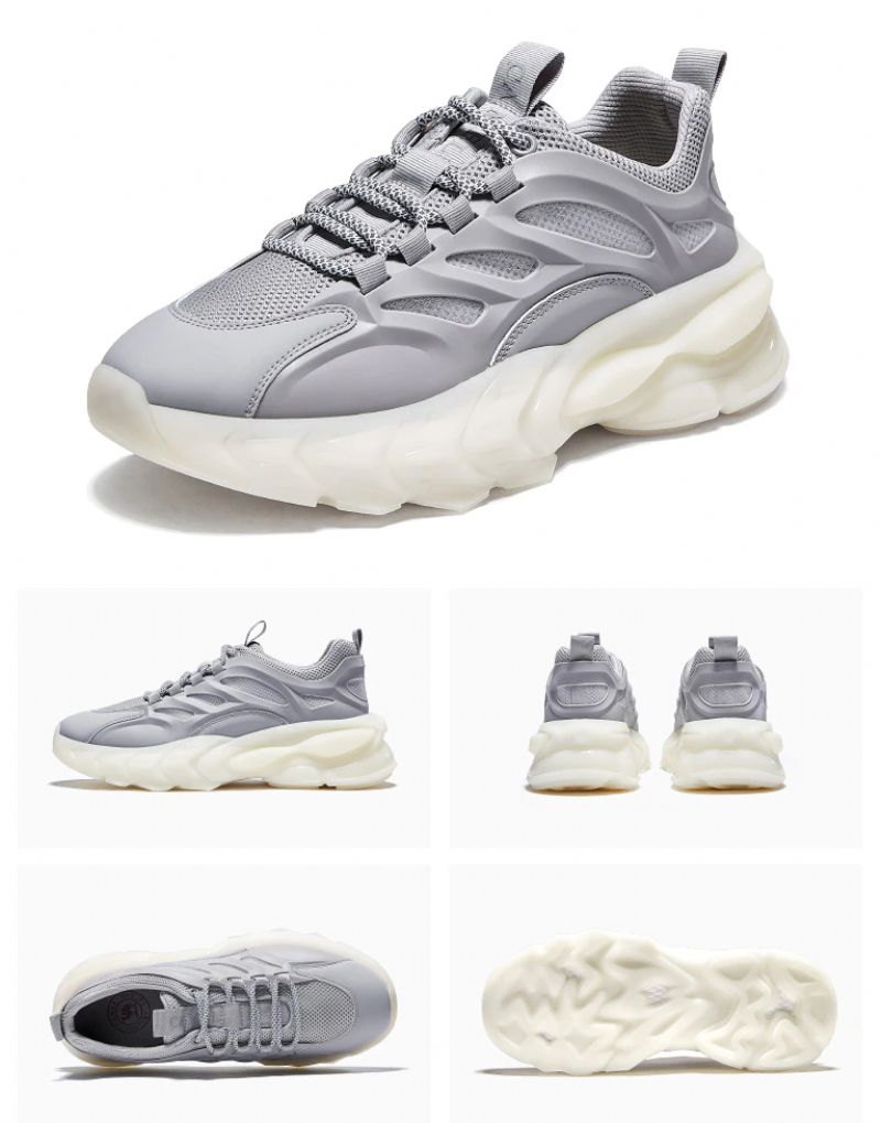 Rufo Heren Platform Sneakers - Zwart