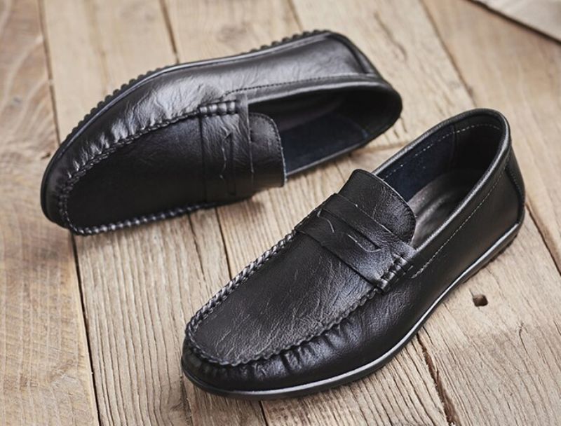 Rugeles Heren Loafers Schoenen - Zwart