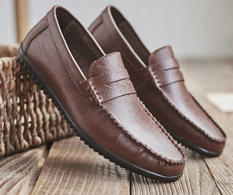 Rugeles Heren Loafers Schoenen - Zwart