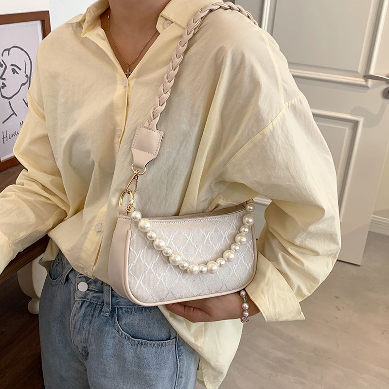 Rumy Dames Leren Crossbody Handtas - Bruin