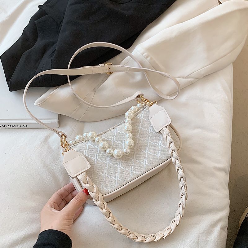 Rumy Dames Leren Crossbody Handtas - Bruin