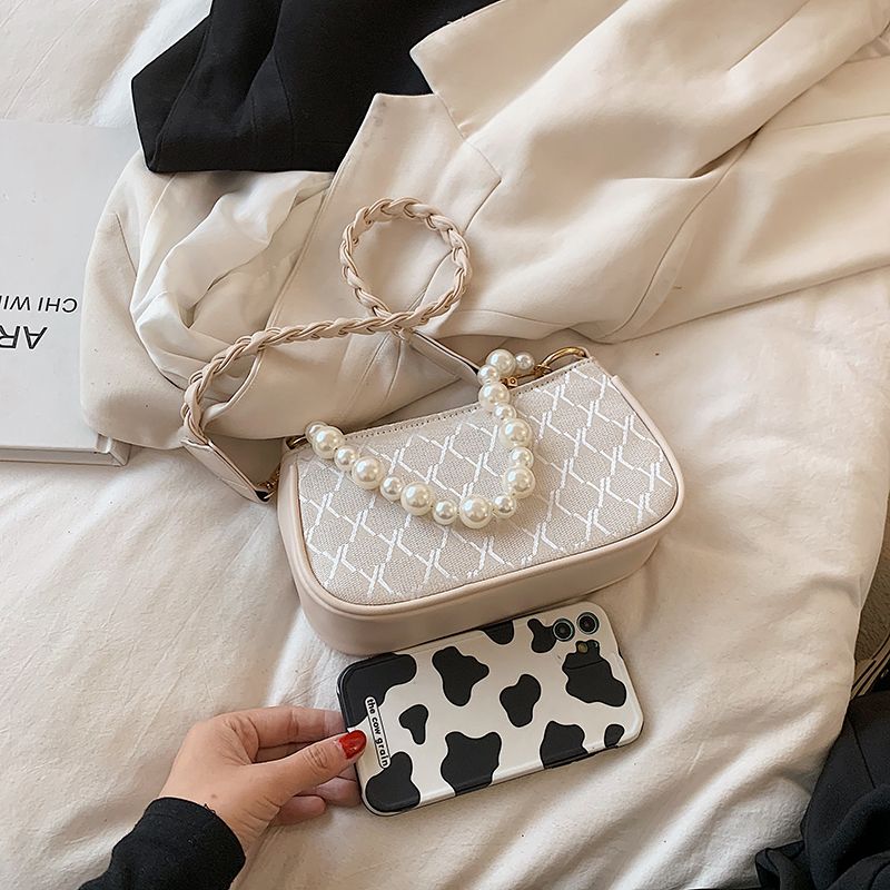 Rumy Dames Leren Crossbody Handtas - Bruin