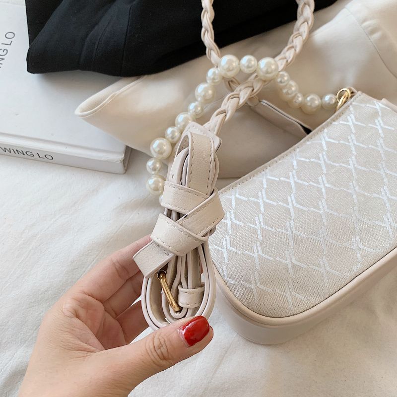 Rumy Dames Leren Crossbody Handtas - Bruin