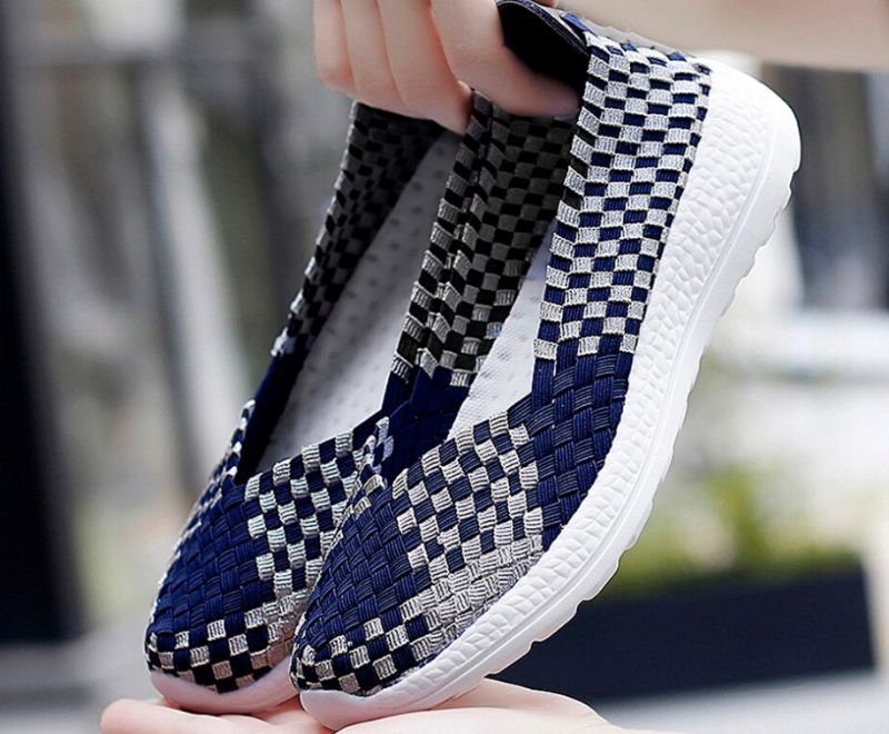 Rusia Slip-ons - Marineblauw