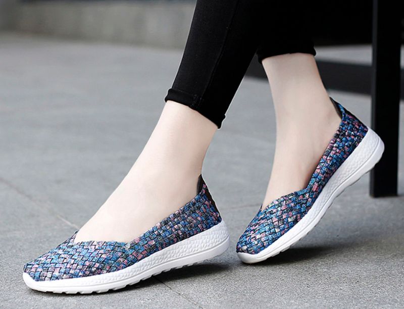 Rusia Slip-ons - Marineblauw