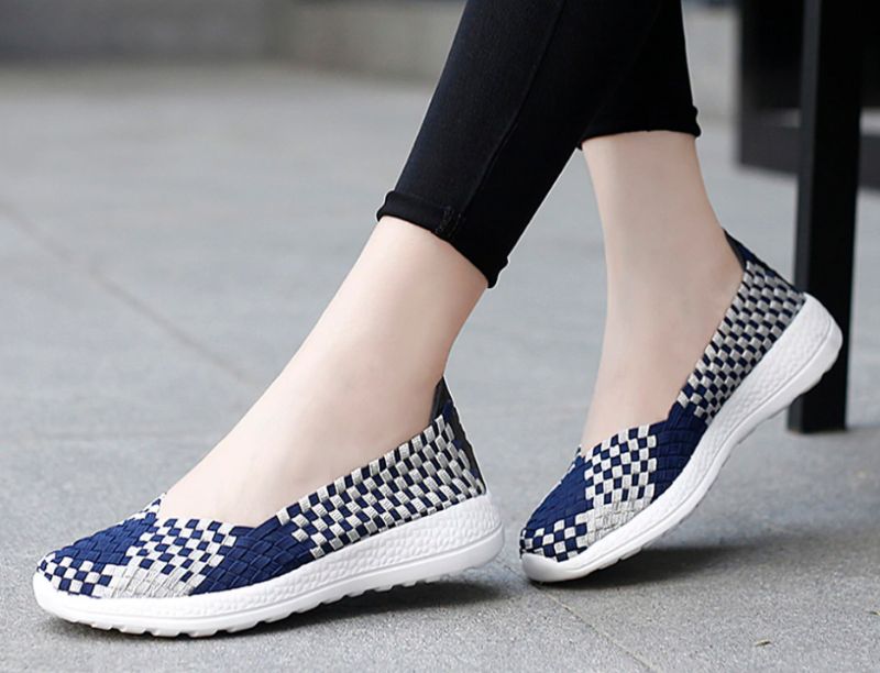 Rusia Slip-ons - Marineblauw