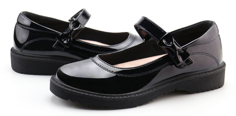 Sabrina Meisjes Platte Schoenen - Zwart
