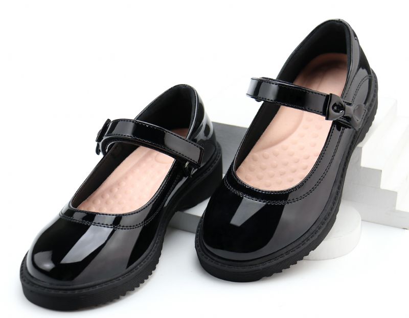 Sabrina Meisjes Platte Schoenen - Zwart