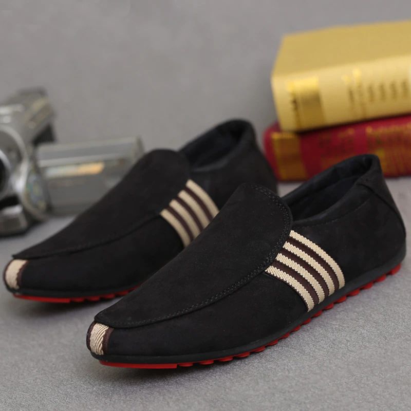 Saens Heren Loafers Casual Schoenen - Blauw