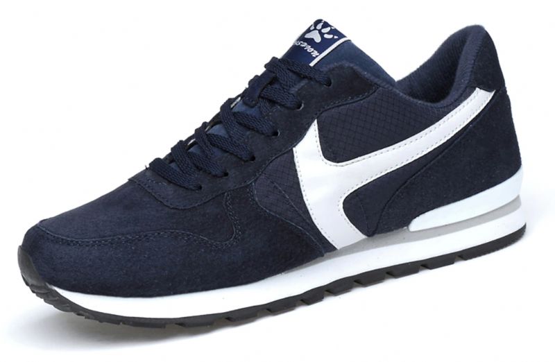 Said Heren Casual Sneakers - Marineblauw