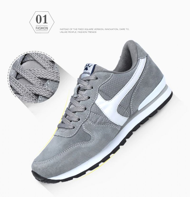 Said Heren Casual Sneakers - Marineblauw