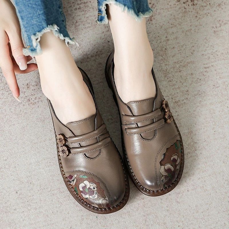 Salome Loafer Schoenen Voor Dames - Khaki