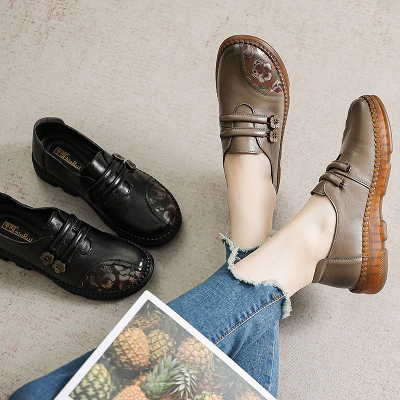 Salome Loafer Schoenen Voor Dames - Khaki