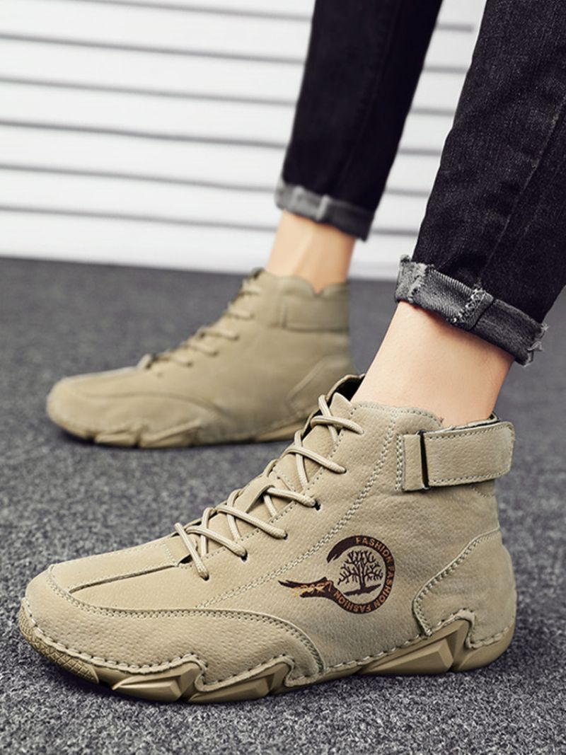 Salvio Heren Klassieke Sneaker - Grijs