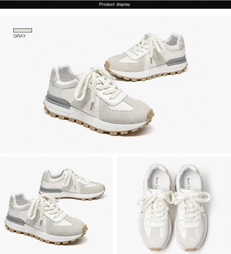 Samy Dames Sneakers - Grijs