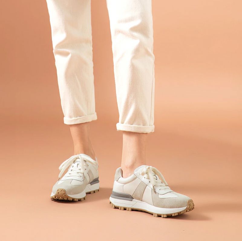 Samy Dames Sneakers - Grijs