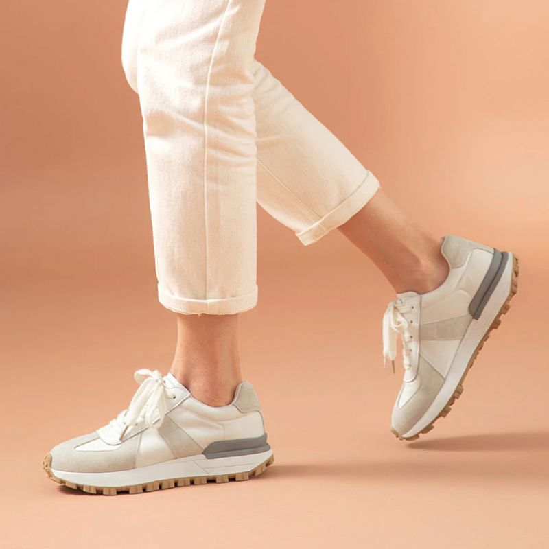 Samy Dames Sneakers - Grijs